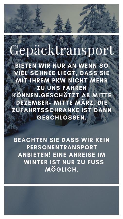 Berggasthof Zur Todtnauer Huette Feldberg  Exteriér fotografie